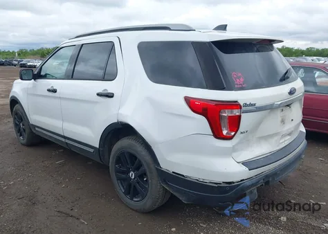2018 Ford Explorer Xlt z USA, uszkodzony, nr VIN 1FM5K8D89JGA73757